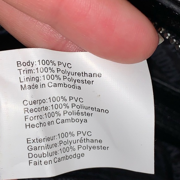 Steve Madden Black Tote with Zebra Print - Picture 12 of 12